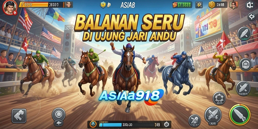 Gameplay balapan seru dan grafis memukau dari ASIA918.