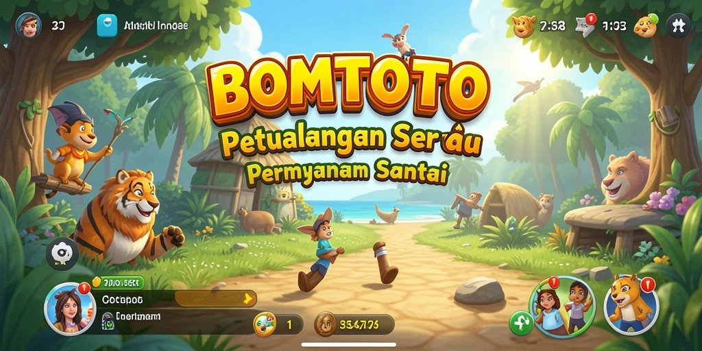 Tampilan gameplay menawan dari BOMTOTO dengan berbagai tantangan menarik.