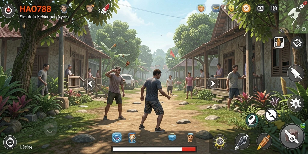 Tampilan gameplay HAO788 yang menarik dan mendetail.