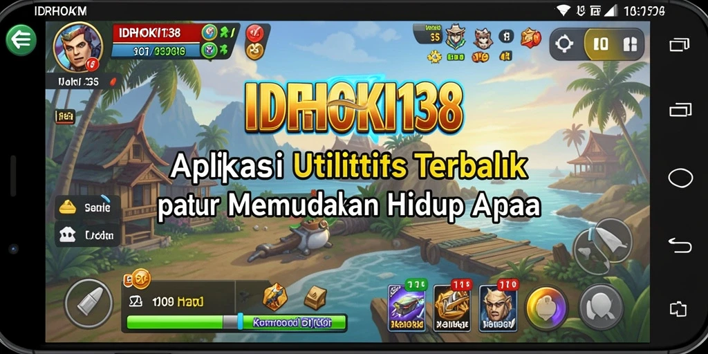 Tampilan antarmuka pengguna IDRHOKI138 yang menarik dan fungsional.