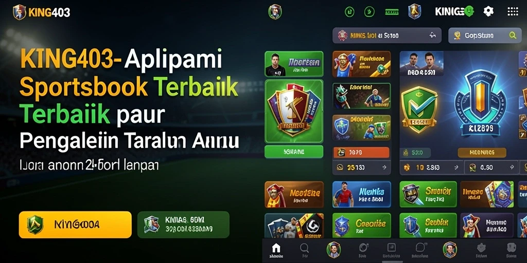 Tampilan menarik dari gameplay taruhan di KING403.