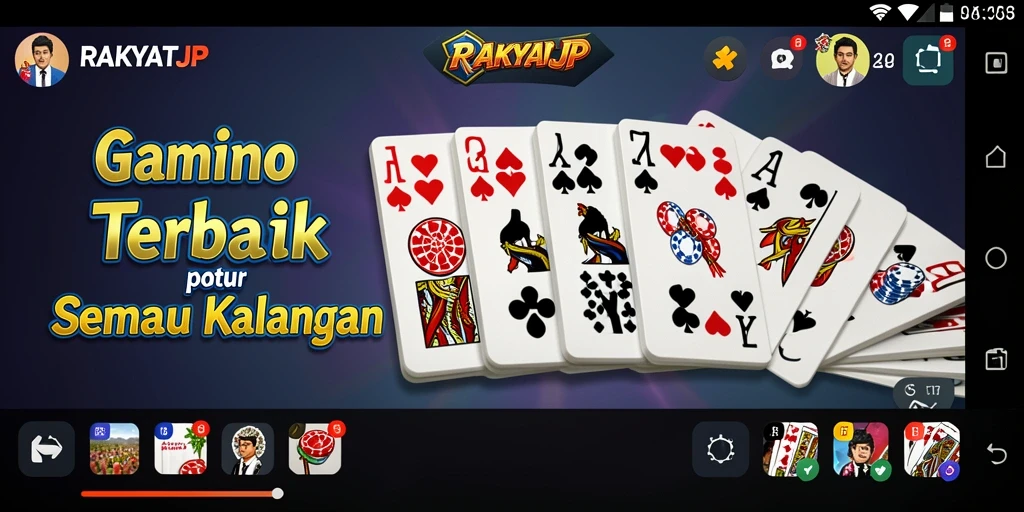 Tampilan gameplay seru RAKYATJP dengan grafis yang menarik.