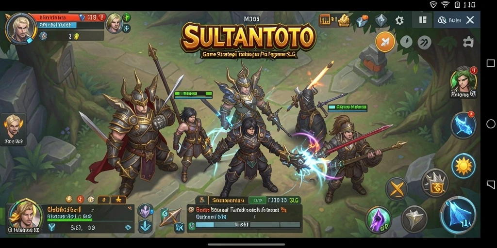 Tampilan gameplay <strong>SULTANTOTO</strong> yang menegangkan dan penuh strategi.