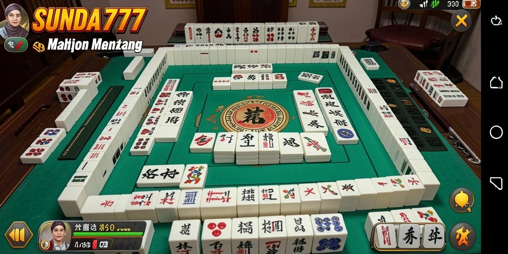 Tangkapan layar SUNDA777 menampilkan suasana gameplay Mahjong yang seru dan menarik.